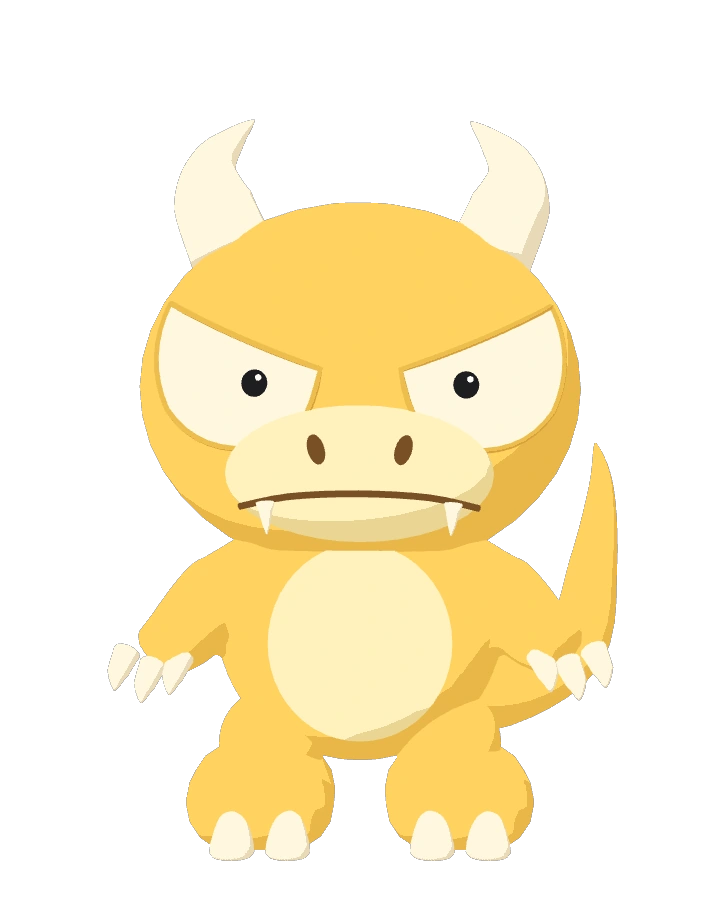 GORO in the gold player colour